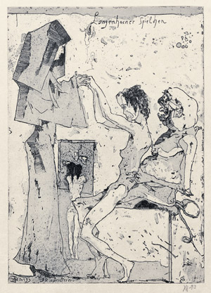 Lot 7288, Auction  105, Janssen, Horst, Langenhorner Spielchen