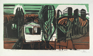 Lot 7295, Auction  105, Kliemann, Carl-Heinz, Berliner Laubengelände