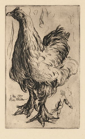 Lot 7403, Auction  105, Müller, Richard, Huhn