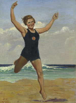 Lot 8139, Auction  105, Kernan, Joseph Francis, Die Athletin