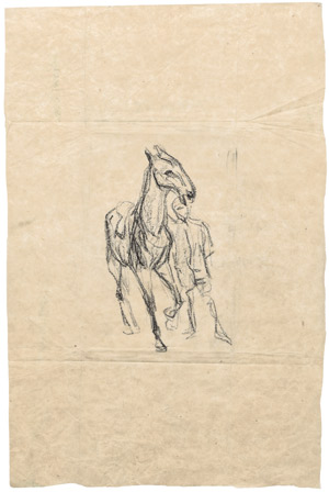 Lot 8184, Auction  105, Liebermann, Max, Der Pferdeführer