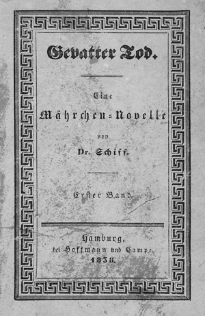 Lot 1729, Auction  106, Schiff, Hermann, Gevatter Tod