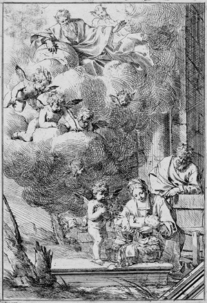 Lot 5071, Auction  106, Carpioni, Giulio, Die Geburt