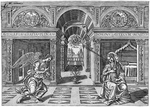 Lot 5153, Auction  106, Italienisch, 16. Jh. . Die Verkündigung