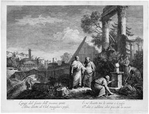 Lot 5461, Auction  106, Volpato, Giovanni, Cicero entdeckt das Grabmal des Archimedes