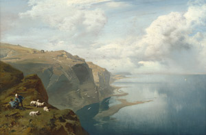 Lot 6172, Auction  106, Hoguet, Charles, Die Klippen von Étretat