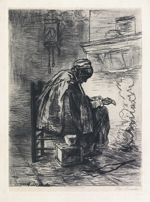 Lot 7260, Auction  106, Israels, Jozef, The Hearth