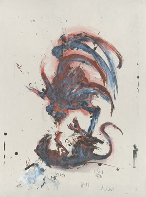 Lot 7269, Auction  106, Janssen, Horst, Hahn und Ratte