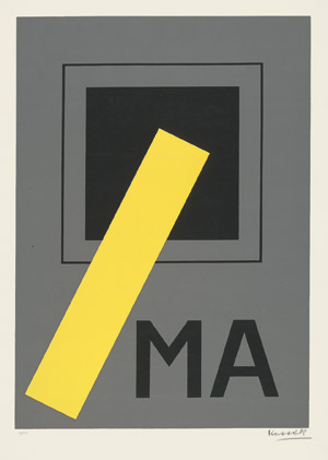 Lot 7275, Auction  106, Kassak, Lajos, MA