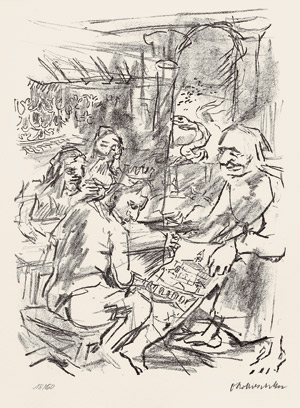 Lot 7295, Auction  106, Kokoschka, Oskar, Nathans Vision