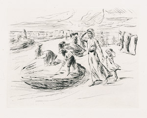 Lot 7332, Auction  106, Liebermann, Max, Am Strande