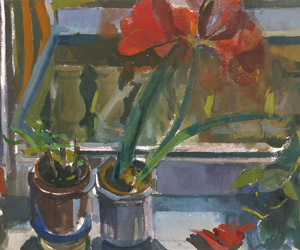 Lot 7391, Auction  106, Müller-Linow, Bruno, Blumenfenster