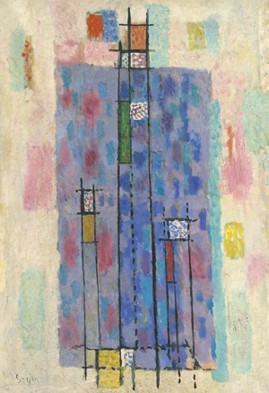 Lot 7500, Auction  106, Szym, Hans, Abstrakte Komposition