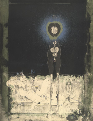 Lot 7555, Auction  106, Wunderlich, Paul, Per aspera ad astra