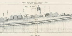Lot 106, Auction  107, Gavand, Eugène-Henri, Chemin de fer métropolitain de Constantinople