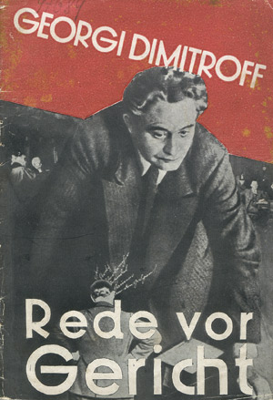 Lot 3072, Auction  107, Dimitroff, Georgi, Rede vor Gericht