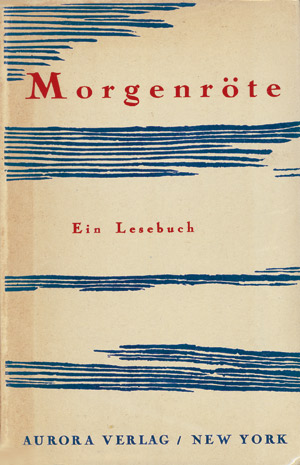 Lot 3314, Auction  107, Morgenröte, Ein Lesebuch
