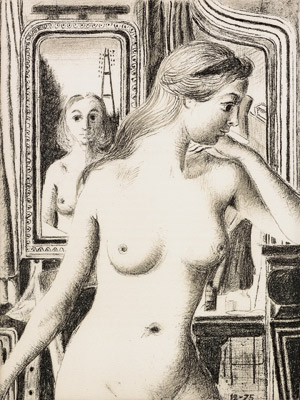 Lot 3607, Auction  107, Jacob, Mira und Delvaux, Paul, Paul Delvaux. Das graphische Werk