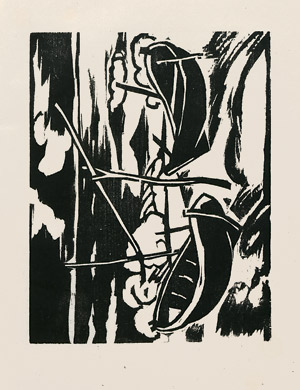 Lot 3821, Auction  107, Heymann, Walther und Pechstein, Max - Illustr., Max Pechstein. VA 1/50 mit 3 OHolzschnitten