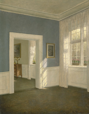 Lot 6208, Auction  107, Henriksen, William, Interieur mit Hyazinten und Tulpen