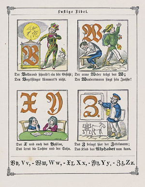 Lot 2061, Auction  108, Lustige Fibel, Neunte Auflage