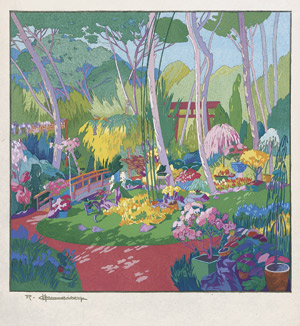 Lot 3640a, Auction  108, Régnier, Henri François, Les jardins précieux