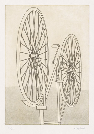 Lot 7289, Auction  108, Klapheck, Konrad, Fahrrad I