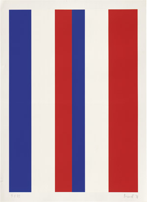 Lot 7327, Auction  108, Brandt, Andreas, Streifenkompositionen