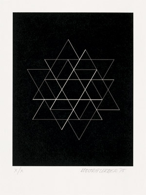 Lot 7336, Auction  108, Erber, Wolfram, Mandala-Zeichen