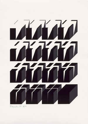 Lot 7349, Auction  108, Morandini, Marcello, Quader-Kompositionen