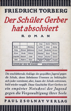 Lot 3463, Auction  109, Torberg, Friedrich, Der Schüler Gerber hat absolviert