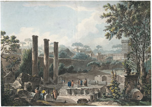 Lot 5253, Auction  109, Desprez, Louis-Jean, Isis-Tempel