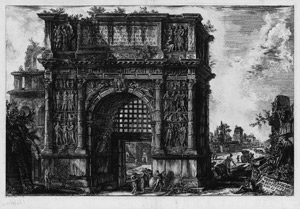 Lot 5305, Auction  109, Piranesi, Giovanni Battista, Veduta dell'Arco di Benevento nel regno di Napoli