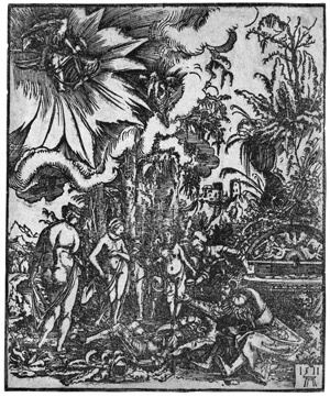 Lot 5445, Auction  109, Altdorfer, Albrecht, Der Traum des Paris