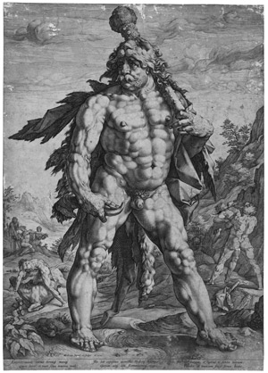 Lot 5520, Auction  109, Goltzius, Hendrick, Der große Herkules