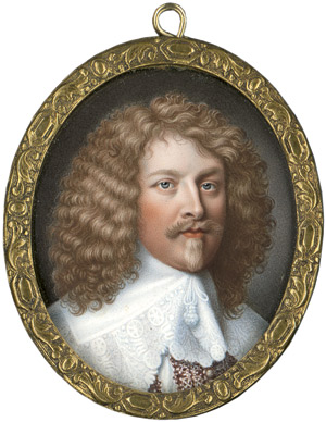 Lot 6255, Auction  109, Bone, Henry Pierce - zugeschrieben, Bildnis eines vornehmen Herrn mit Knebelbart