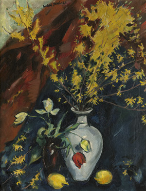 Lot 7215, Auction  109, Jacobi, Rudolf, Forsythien und Tulpen