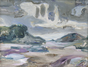 Lot 7265, Auction  109, Ladwig, Roland, Wolken über der Heide (Kongerslev, Dänemark)