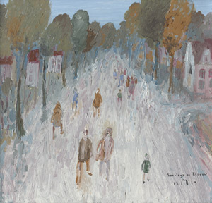 Lot 7323, Auction  109, Mühlenhaupt, Kurt, Sonntags in Kladow