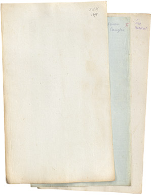 Lot 608, Auction  110, Papier- und Wasserzeichensammlung und Hofinger Papiersammlung, Professor Hofinger