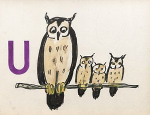 Lot 1790, Auction  110, Tiedemann, Lotte und Schauroth, Lina von, Tim's Tier ABC. Original-Entwurf