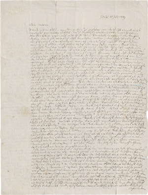 Lot 2561, Auction  110, Wagner, Richard, Brief 1849 an Natalie Planer