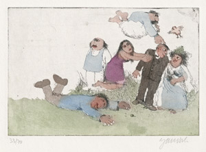 Lot 2848, Auction  110, Janosch und Merlin Verlag, Liebespaare & Hochzeitsgeschichten