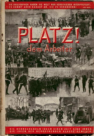 Lot 3348, Auction  110, Gumperz, Julian und Malik-Verlag, Platz dem Arbeiter!