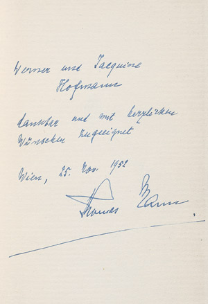 Lot 3386, Auction  110, Mann, Thomas, Die Entstehung des Doktor Faustus