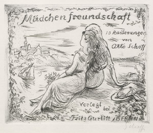 Lot 3503, Auction  110, Schoff, Otto, Mädchenfreundschaft