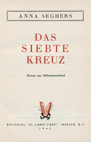 Lot 3508, Auction  110, Seghers, Anna, Das siebte Kreuz