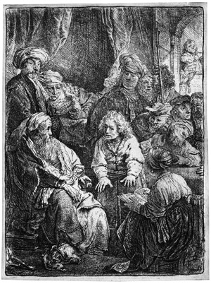 Lot 5185, Auction  110, Rembrandt Harmensz. van Rijn, Joseph seine Träume erzählend