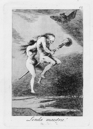 Lot 5282, Auction  110, Goya, Francisco de, ¡ Linda maestra!