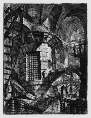 Lot 5304, Auction  110, Piranesi, Giovanni Battista, Der runde Turm